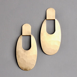 Gold Modern Earrings