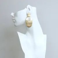 Gold Modern Earrings